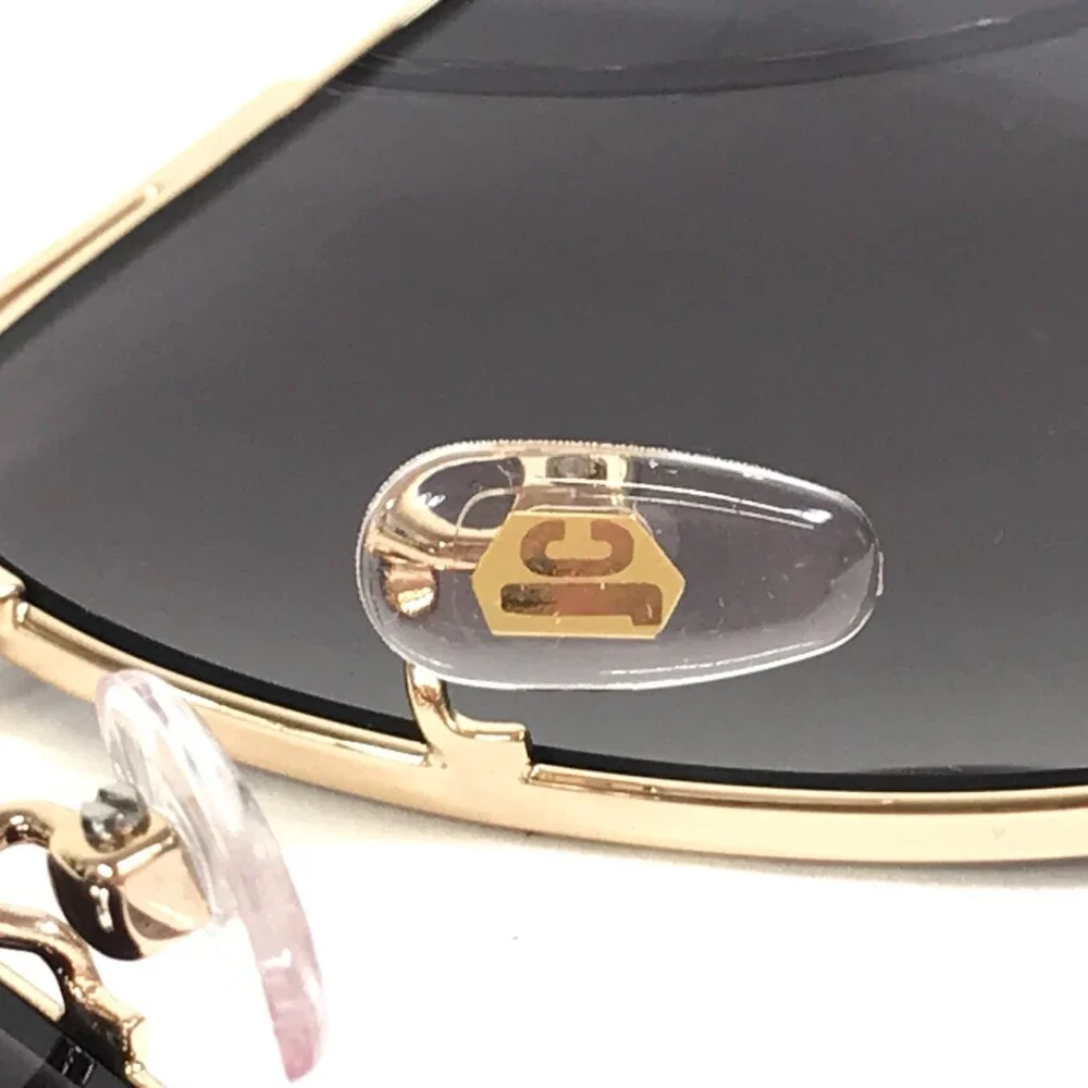 Just Cavalli Sunglasses SJC030K COL.0349 Gold Pilot Frames with Dark Gray Lenses